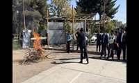 برگزاری مانور حفاظت از مقر در محل سازمان جهاد کشاورزی استان کرمان