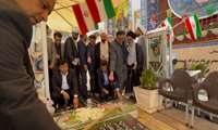 گرامیداشت هفته جهاد کشاورزی، تجدید میثاق با شهدا و محکومیت حمله رژیم صهیونیستی به ایران