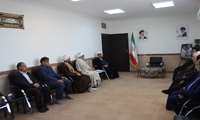 دیدارجمعی ازمدیران حوزه نمایندگی ولی فقیه دروزارت جهاد کشاورزی با نماینده ولی فقیه دراستان وامام جمعه کرمان