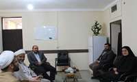 دیدارسرپرست اداره کل دامپزشکی کرمان با مسئول حوزه نمایندگی ولی فقیه درسازمان جهاد کشاورزی استان کرمان