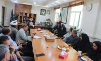 برگزاری جلسه با مدیران اداره کل دامپزشکی استان کرمان با محوریت امنیت غذایی وکشتارگاه ه