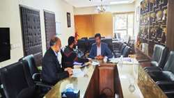 ملاقات حضوری مراجعان با مهندس باقری ، رئیس سازمان جهاد کشاورزی استان کرمان 