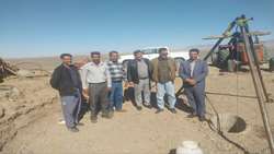 بازدید مدیر جهاد کشاورزی شهرستان بم از قنات رحمانیه و آغاز عملیات مرمت این منبع آبی تاریخی