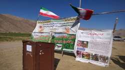 برگزاری دومین مانور پدافند غیرعامل مبارزه با آفت برگخوار پائیزه در ارزوئیه کرمان
