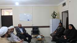 دیدارسرپرست اداره کل دامپزشکی کرمان با مسئول حوزه نمایندگی ولی فقیه درسازمان جهاد کشاورزی استان کرمان