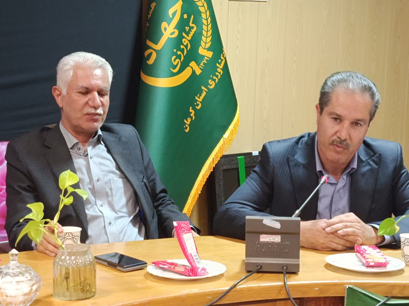 برگزاری آیین تکریم و معارفه معاون برنامه‌ریزی و امور اقتصادی سازمان جهاد کشاورزی استان کرمان